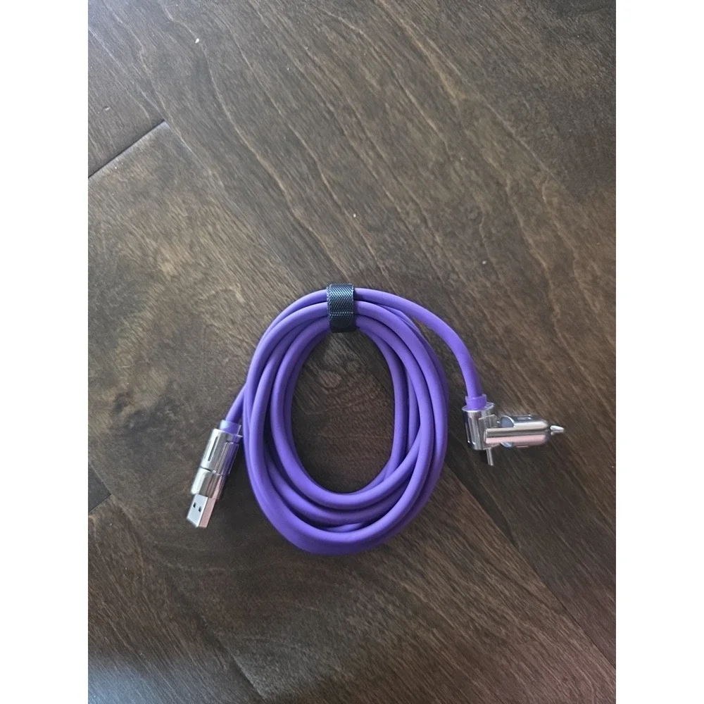 MAX 240W Universal USB Charging Cable Fast Charging Charger Cord 4 in 1